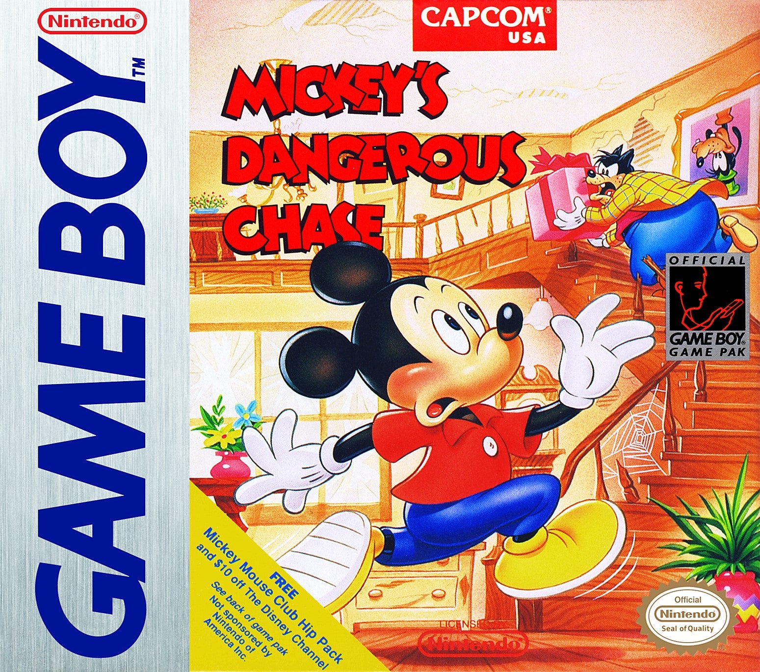 Mickey's Dangerous Chase Game Boy - Video Game - Used - CaveGamers