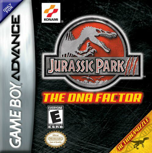 Jurassic Park III DNA Factor Game Boy Advance - Video Game - Used - CaveGamers