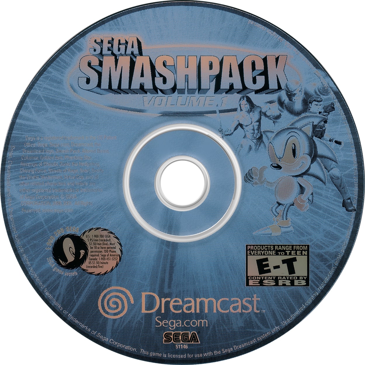 Sega Smash Pack Volume 1