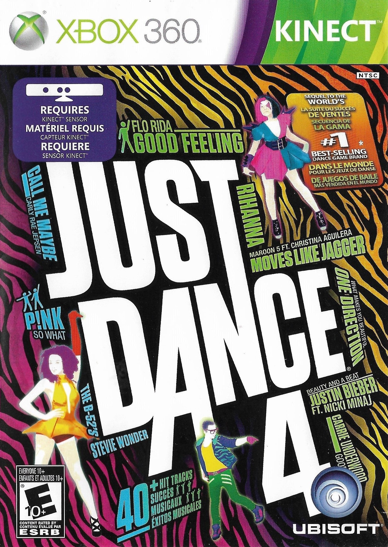 Just Dance 4 Xbox 360 - Video Game - Used - CaveGamers