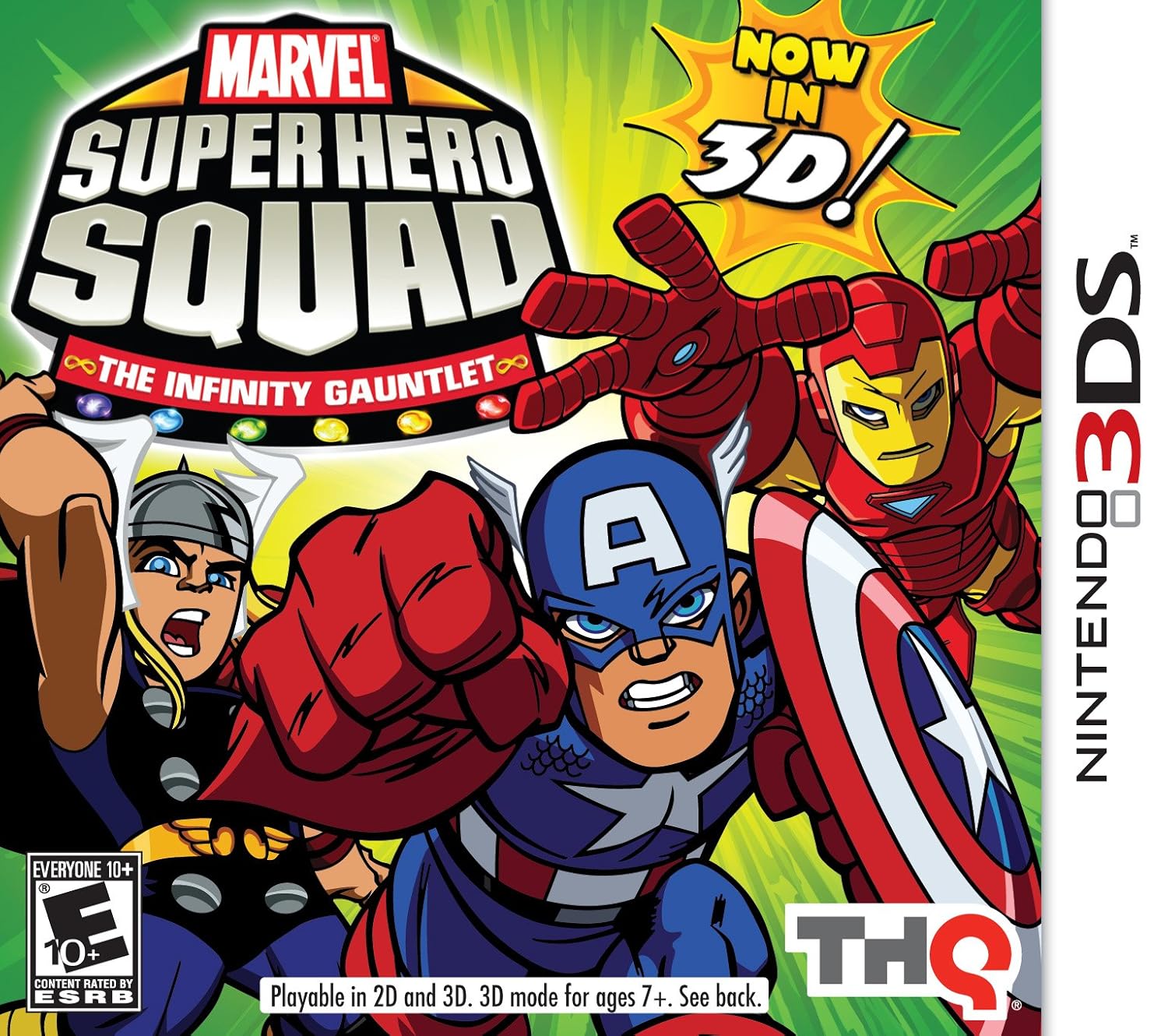 Marvel Super Hero Squad: The Infinity Gauntlet 3DS - Video Game - Used - CaveGamers
