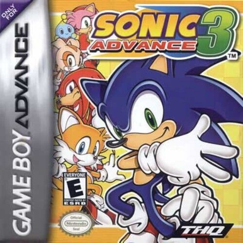 Sonic Advance 3 Game Boy Advance - Video Game - Used - CaveGamers