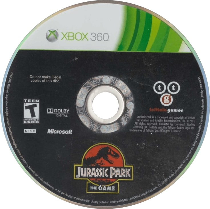 Jurassic Park: The Game Xbox 360 - Video Game - Used - CaveGamers - Image 3