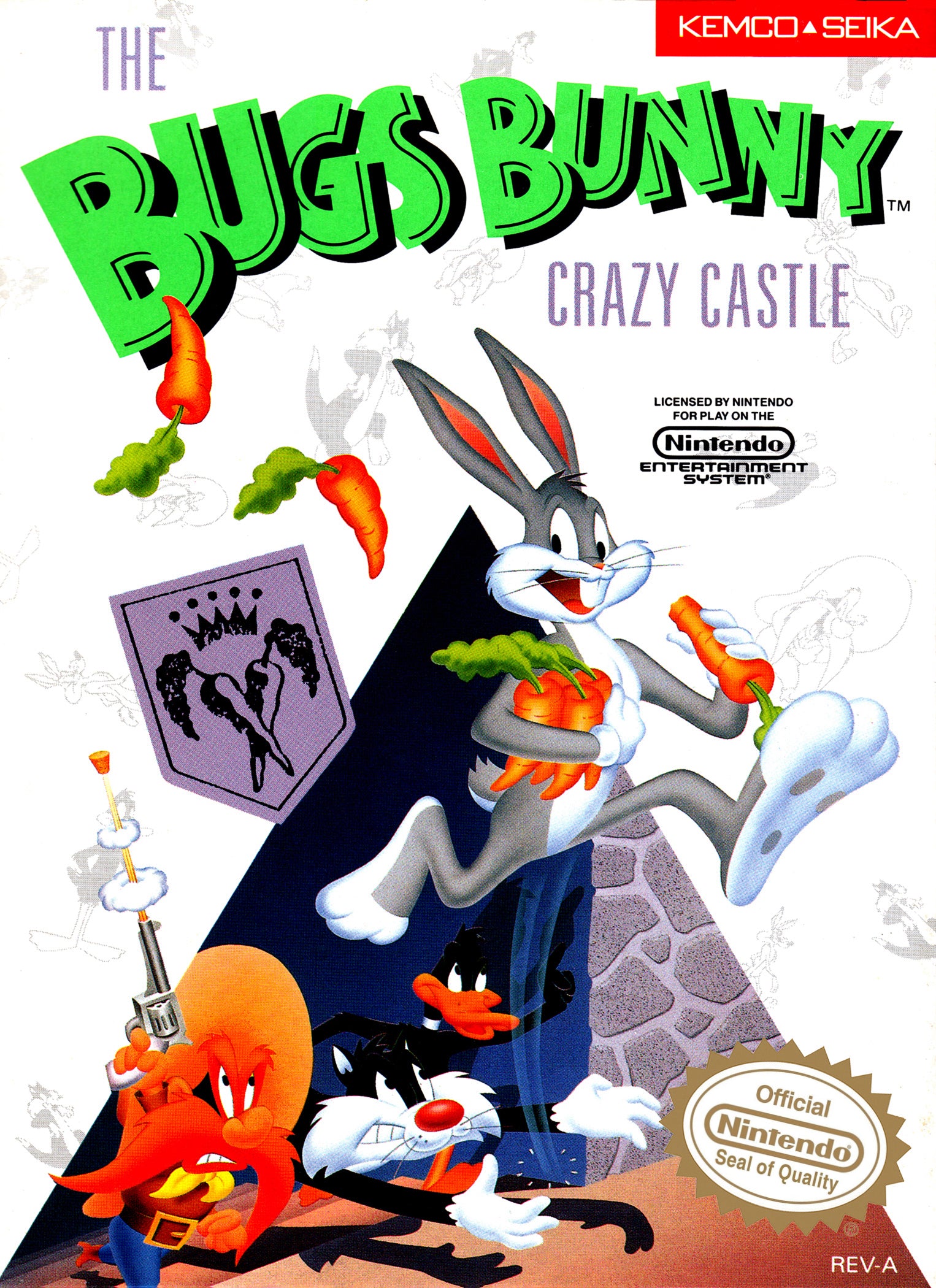 The Bugs Bunny Crazy Castle NES - Video Game - Used - CaveGamers
