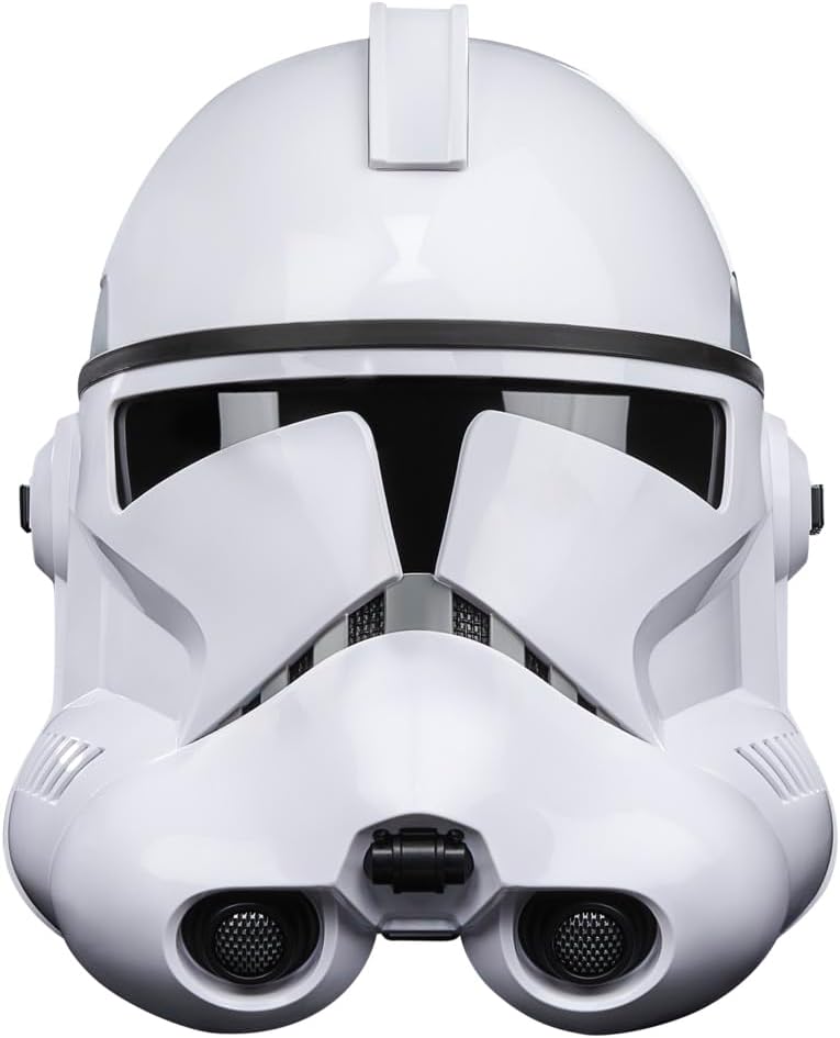 Star Wars: The Black Series - Phase II Clone Trooper Premium Electronic Helmet Prop Replicas - Toys - New - CaveGamers - Image 2