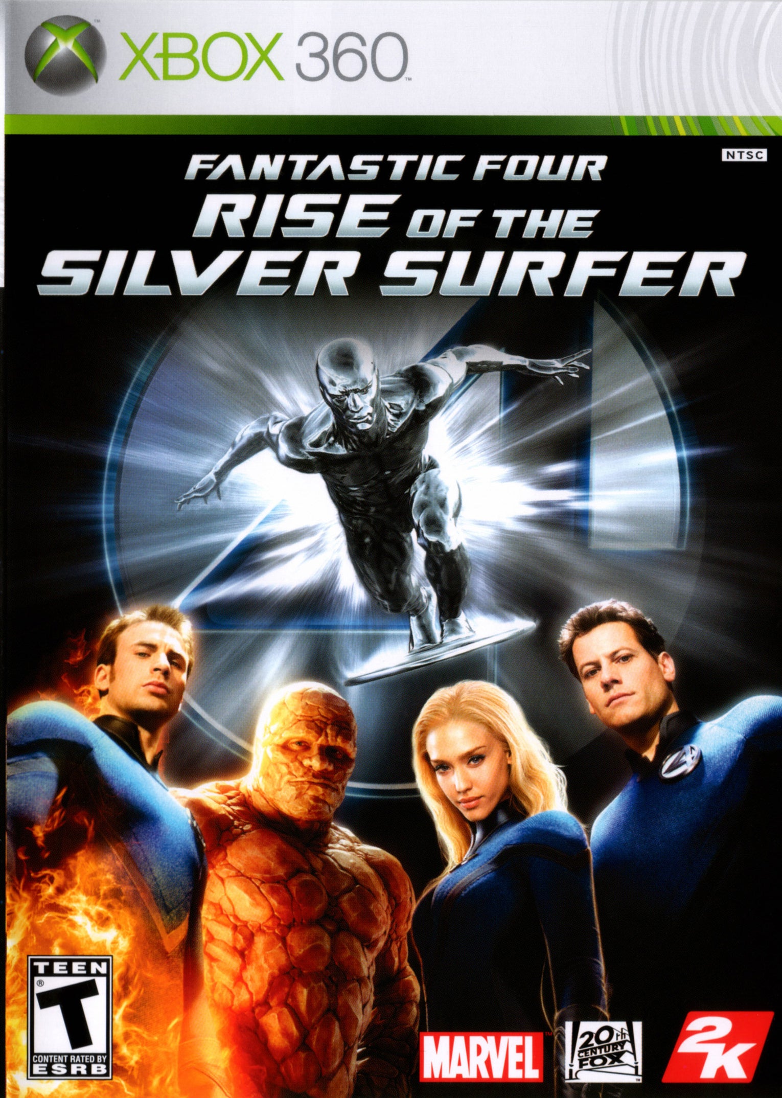 Fantastic 4: Rise of the Silver Surfer Xbox 360 - Video Game - Used - CaveGamers