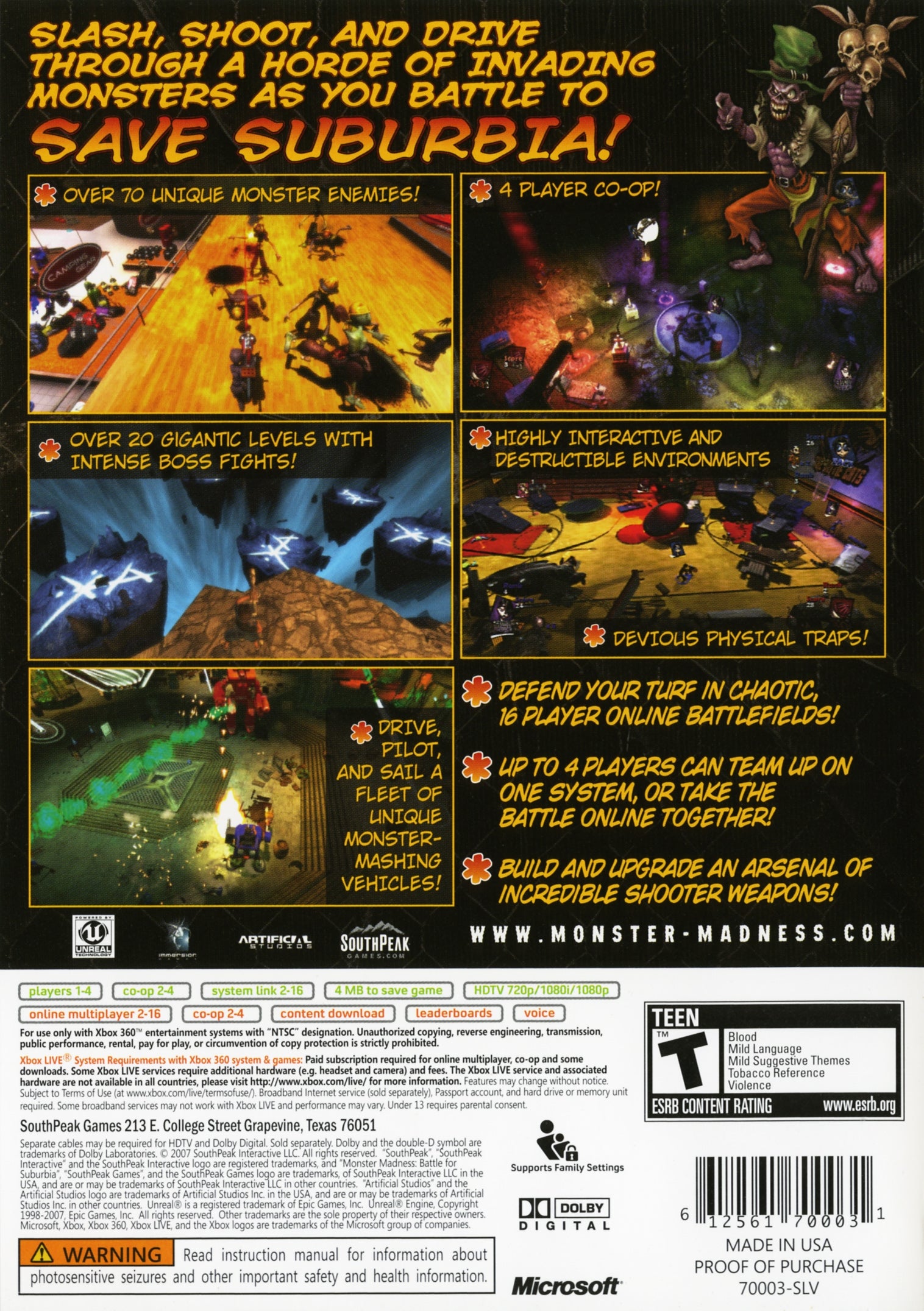 Monster Madness: Battle for Suburbia