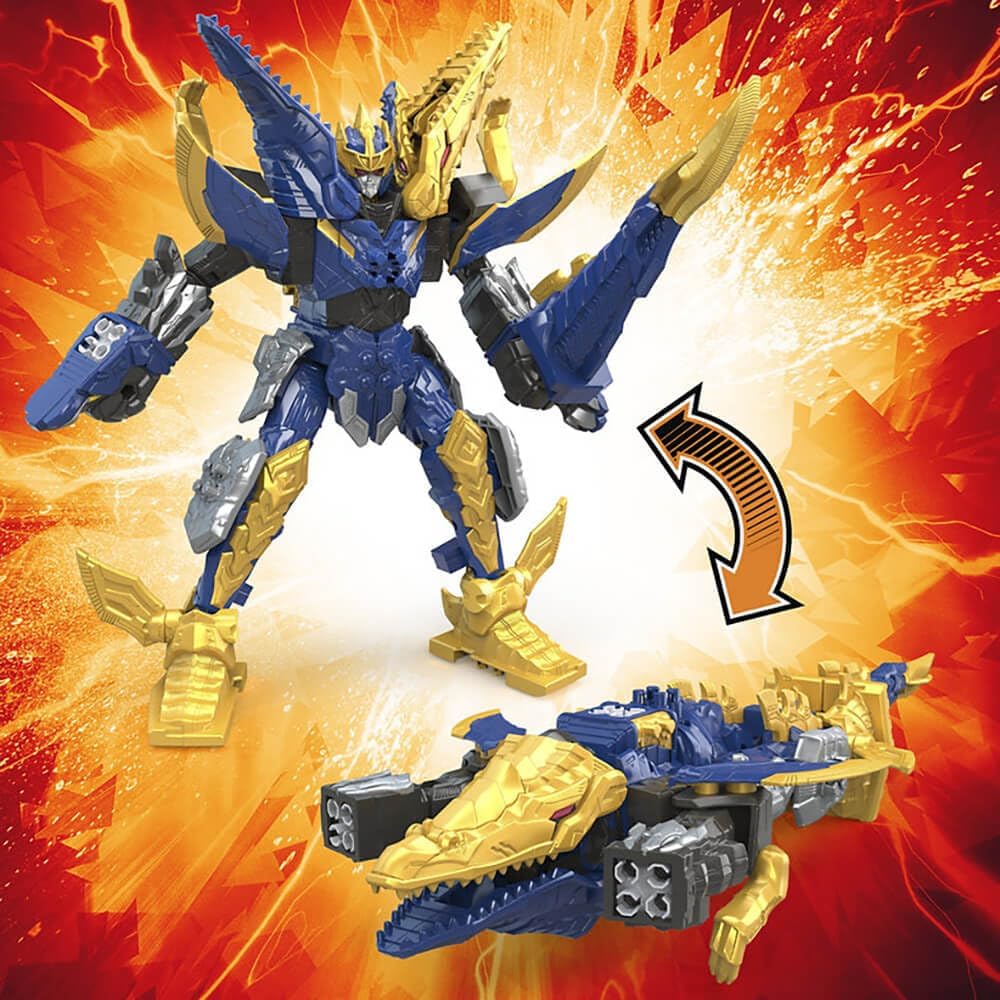 Power Rangers Dino Fury Mosa Razor Zord Combining Zord