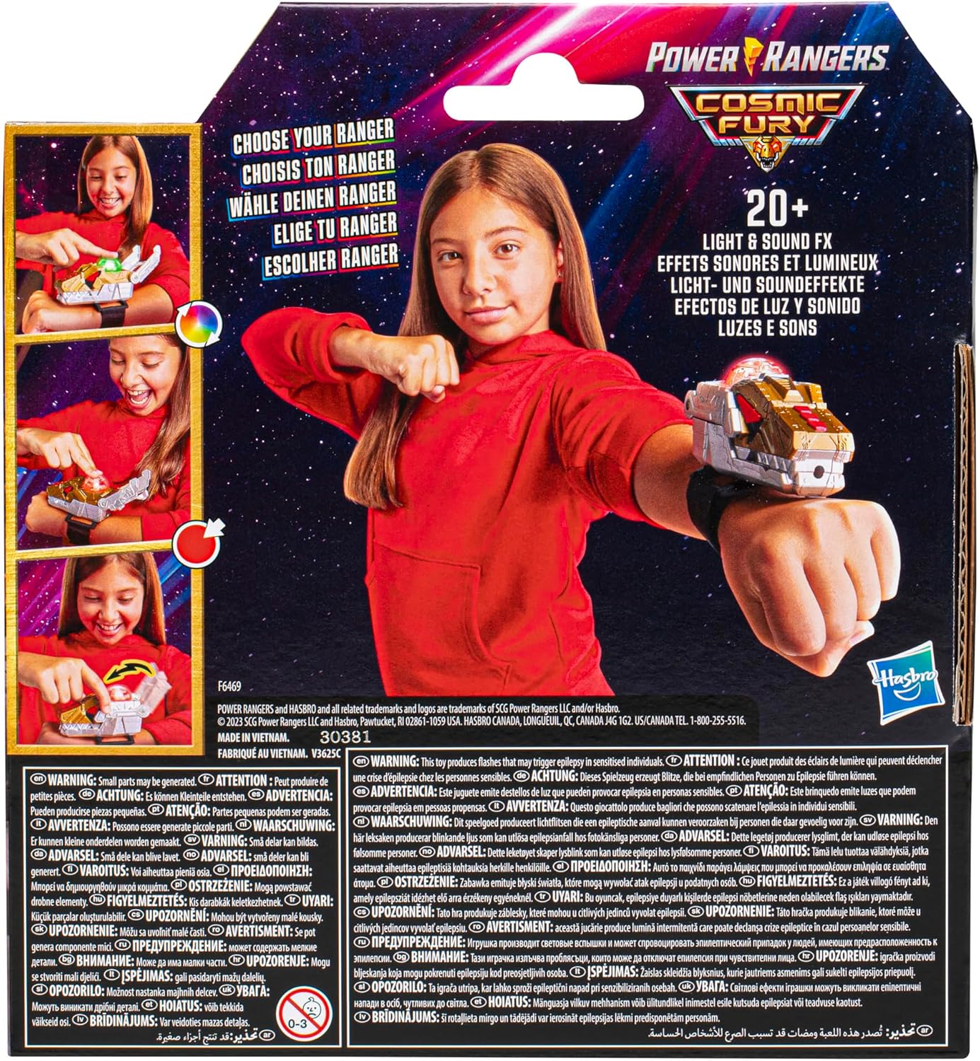 Power Rangers Cosmic Fury Cosmic Morpher - Toys - New - CaveGamers - Image 2