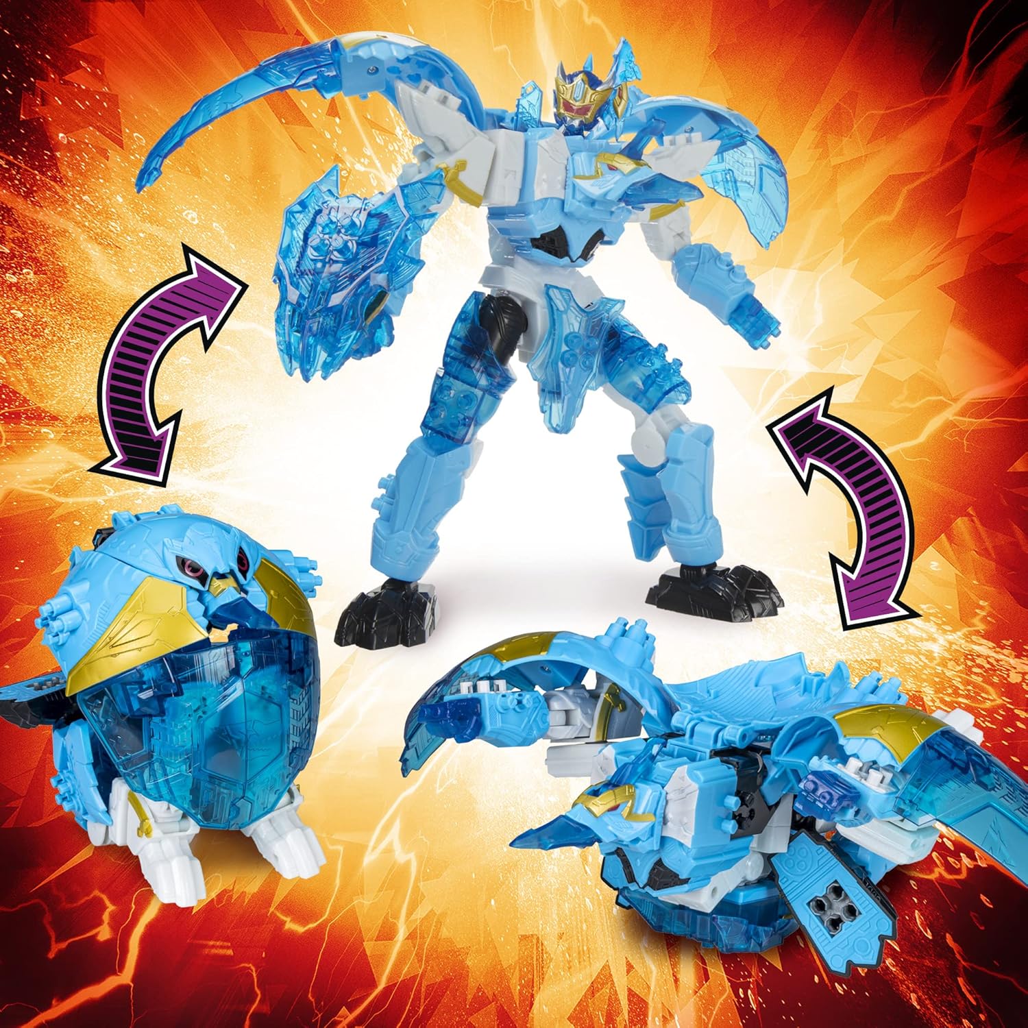 Power Rangers Dino Fury Ptera Freeze Zord Combining Zord