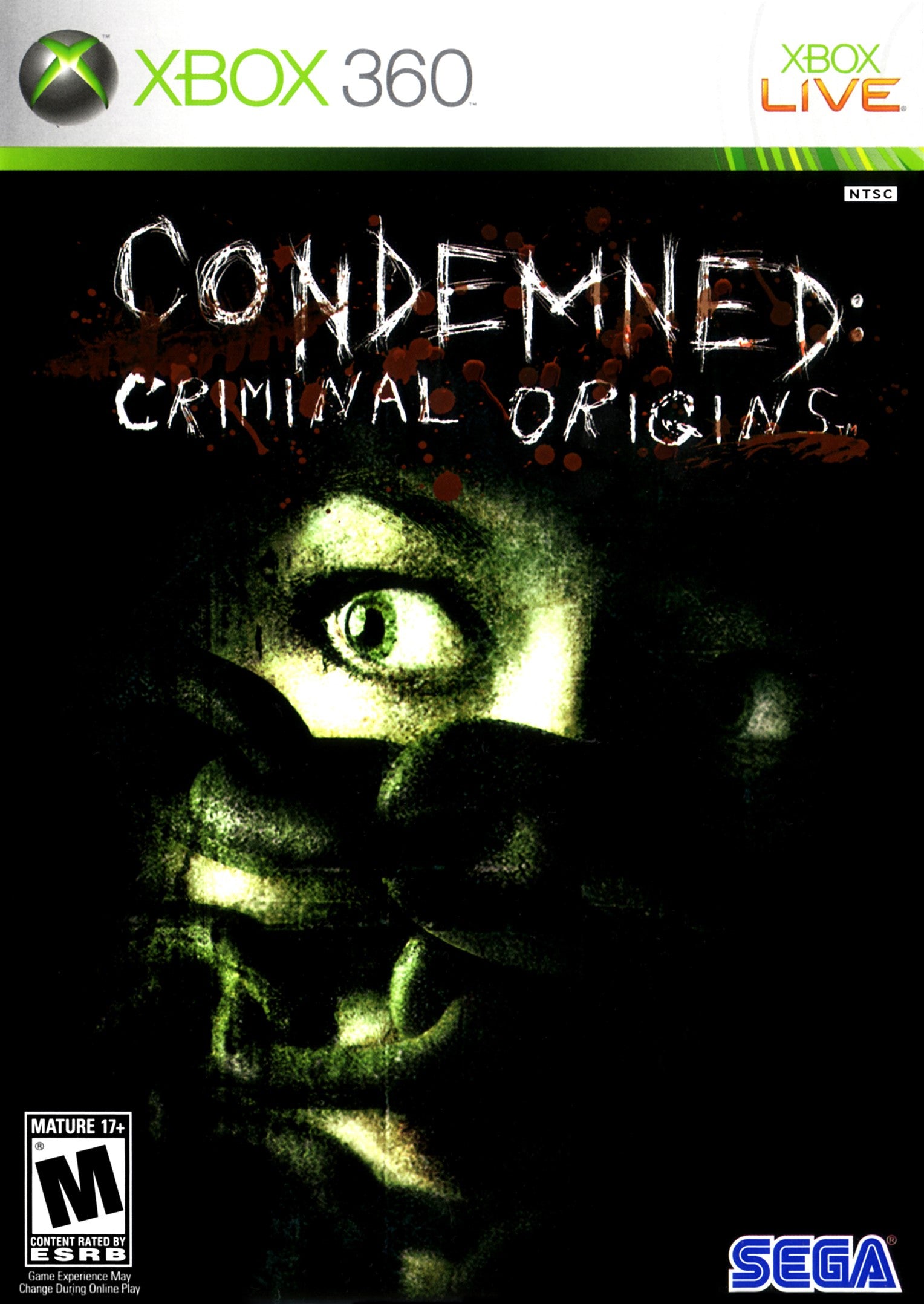 Condemned: Criminal Origins Xbox 360 - Video Game - Used - CaveGamers