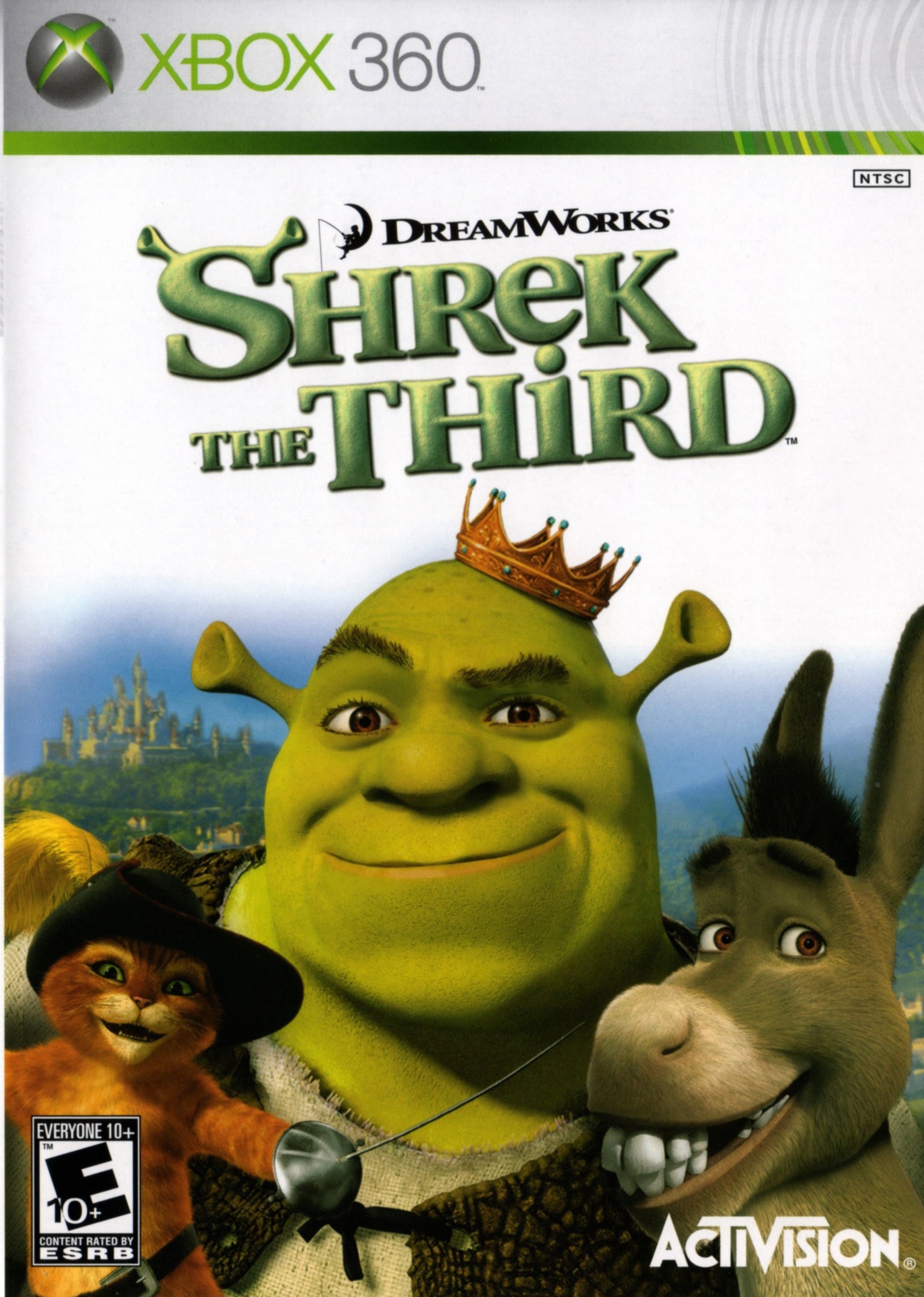 Shrek The Third Xbox 360 - Video Game - Used - CaveGamers