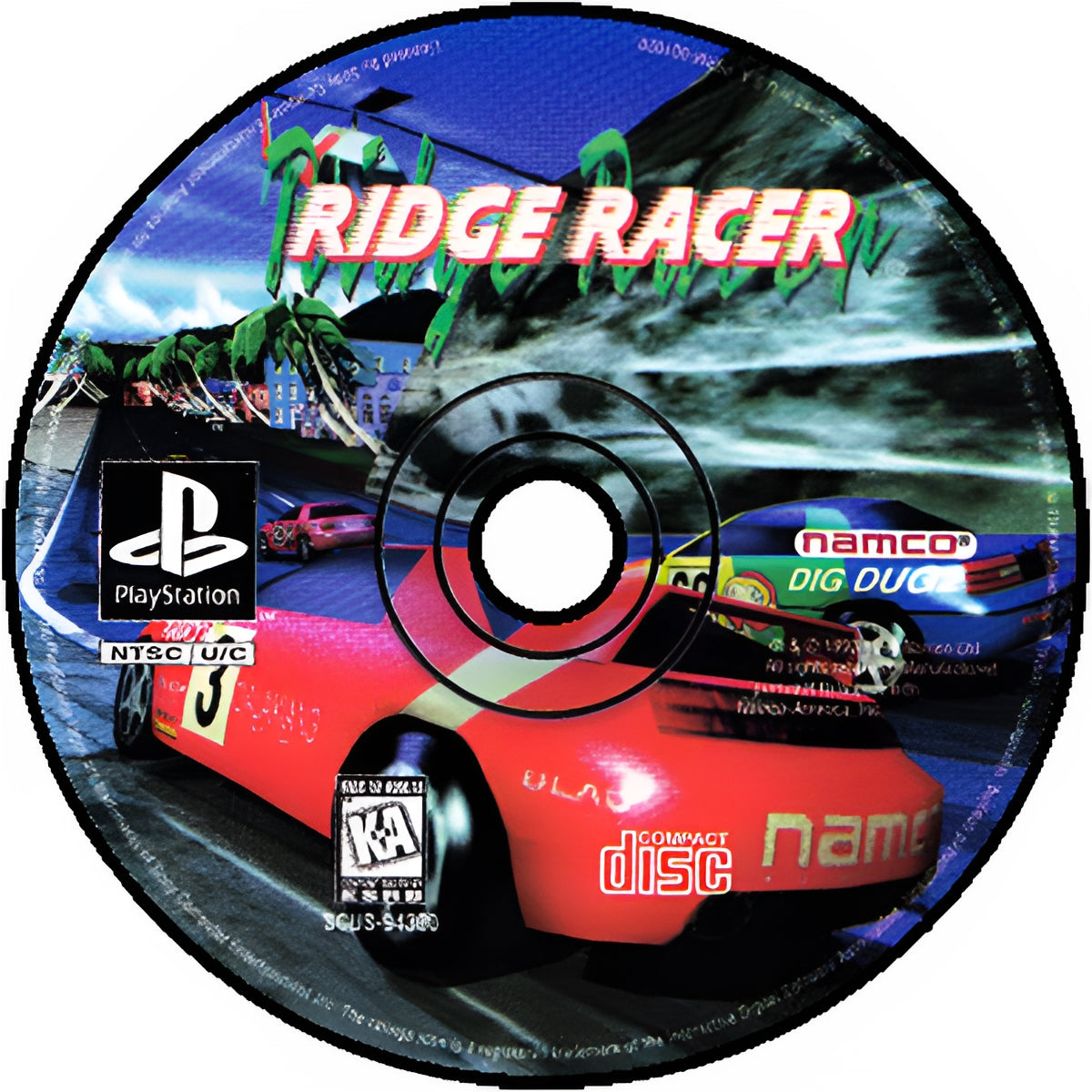 Ridge Racer Playstation - Video Game - Used - CaveGamers - Image 4