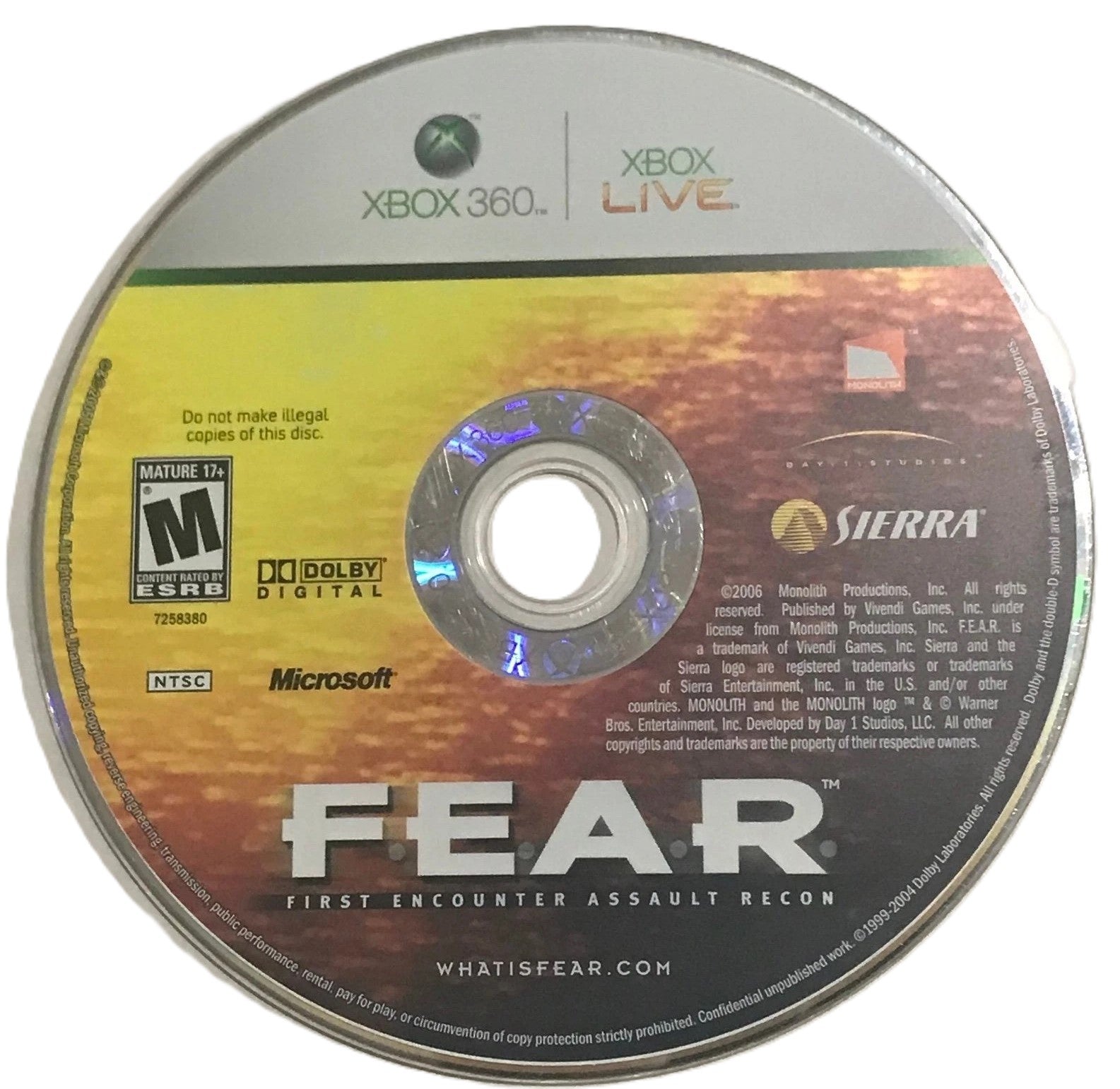F.E.A.R. First Encounter Assault Recon