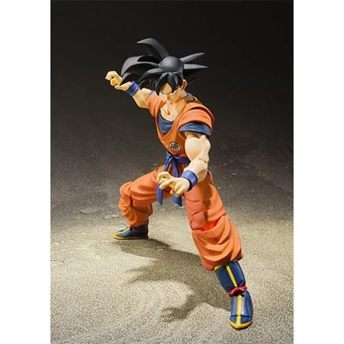 Dragon Ball Z Son Goku A Saiyan Raised On Earth S.H.Figuarts Action Figure