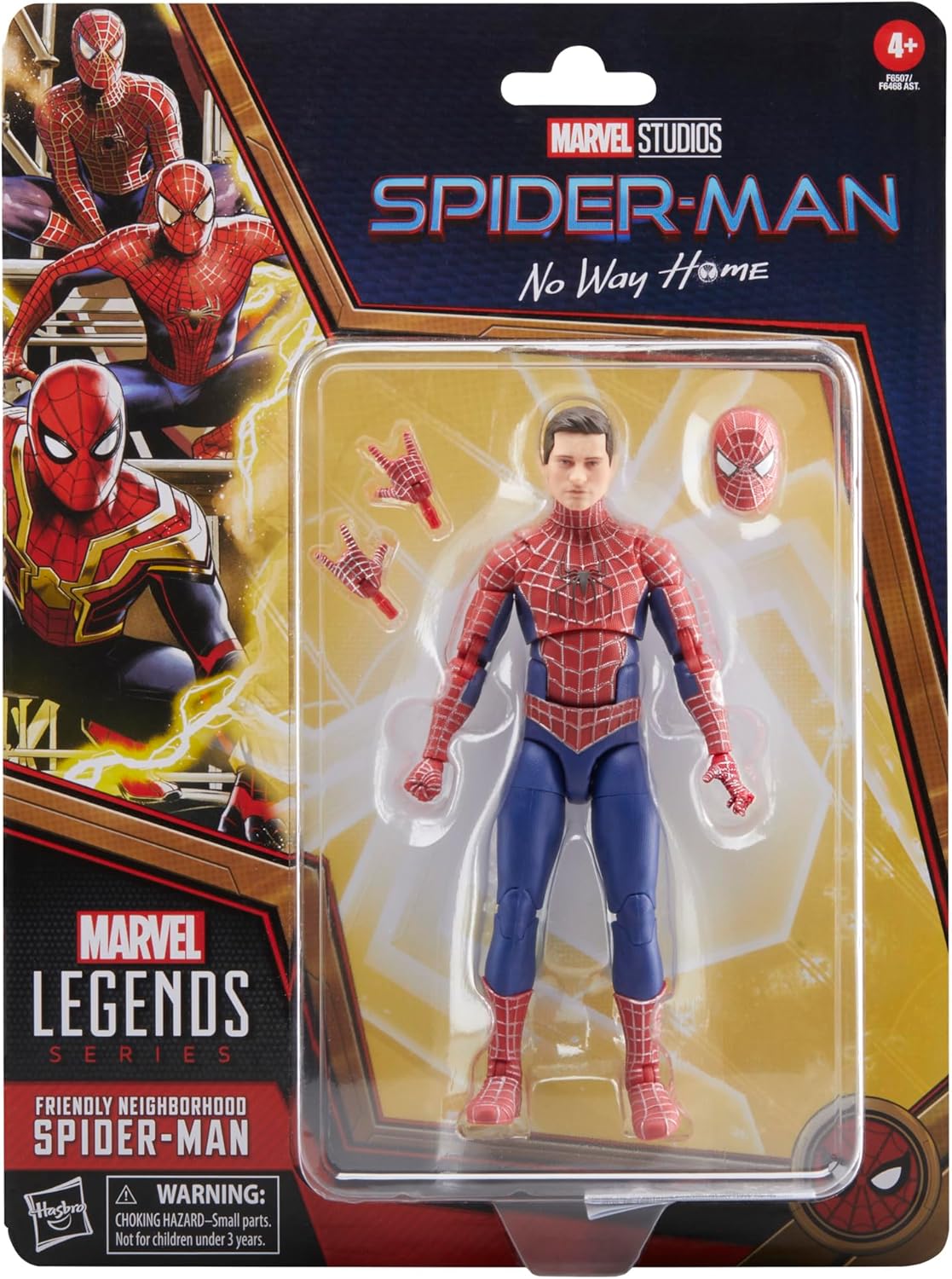 Marvel Legends Spider-Man: No Way Home Friendly Neighborhood Spider-Man 6" Action Figure Action Figures - Toys - New - CaveGamers