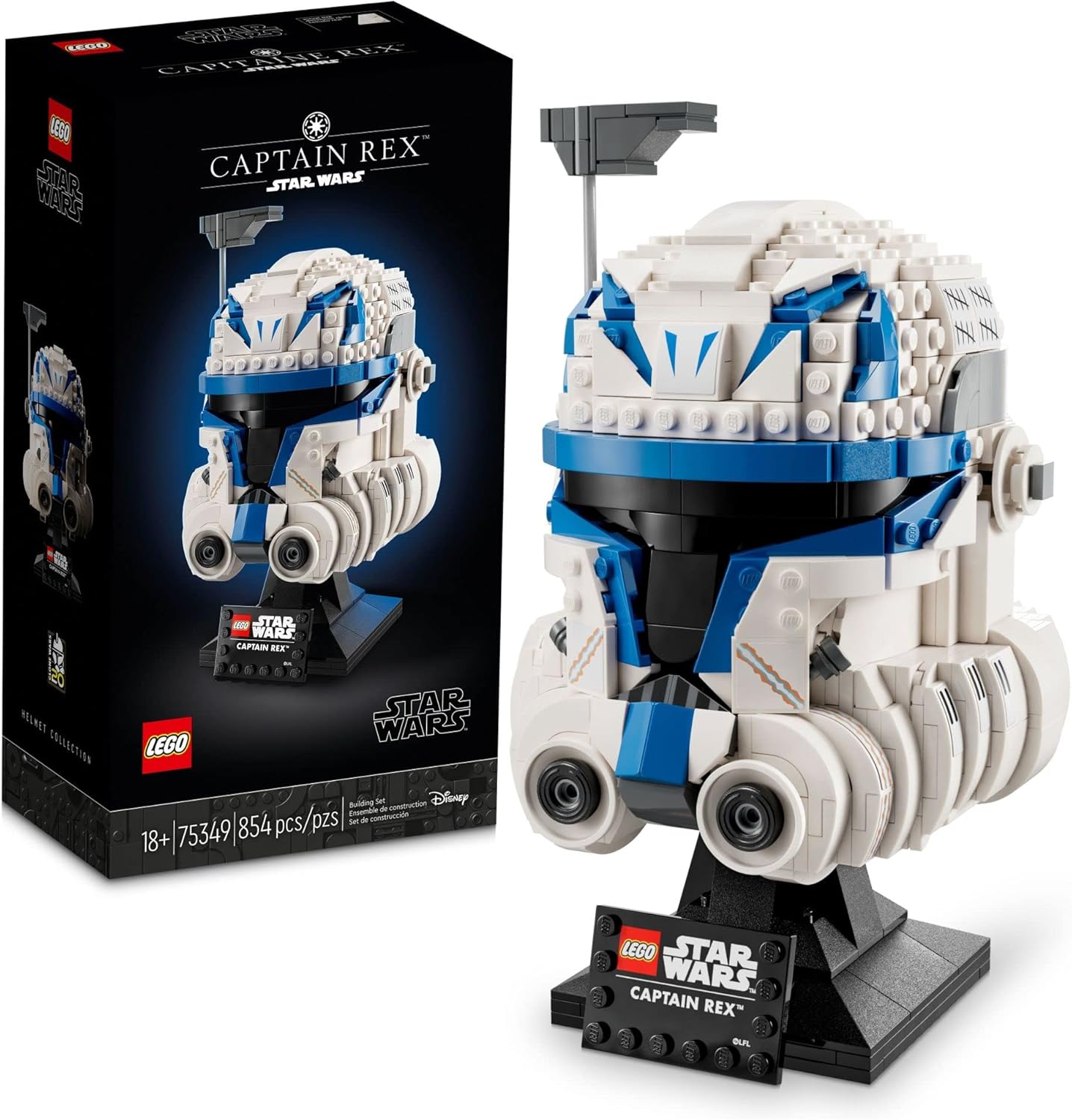 LEGO Star Wars Captain Rex Helmet Building Set 75349