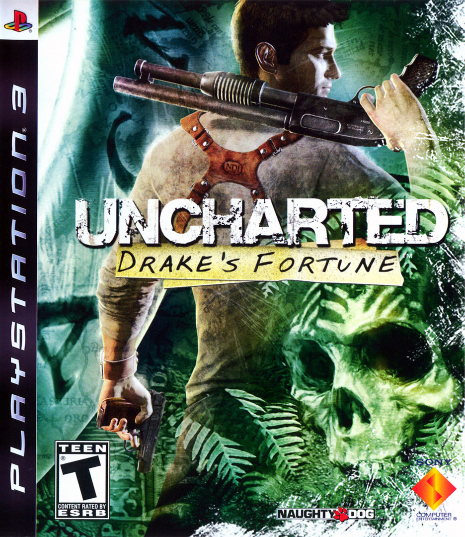 Uncharted: Drake's Fortune PS3 - Video Game - Used - CaveGamers