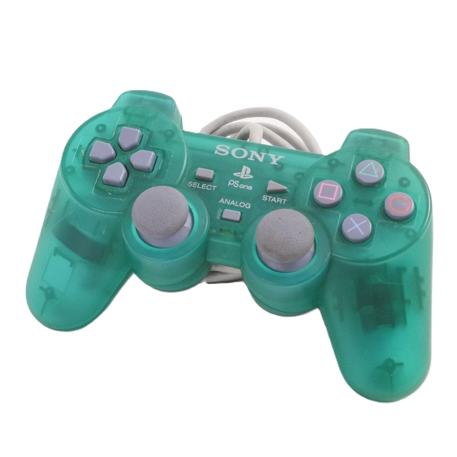 PSone Dualshock Analog Controller - Emerald Green