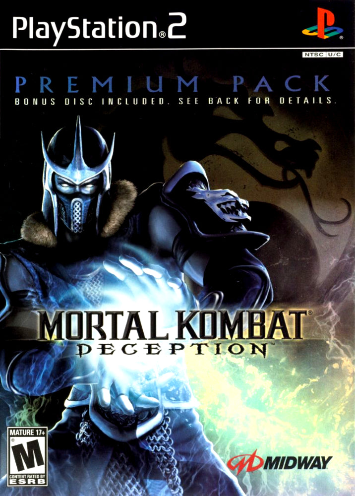 Mortal Kombat: Deception Bonus Disc (SLUS 21081 Blue design)