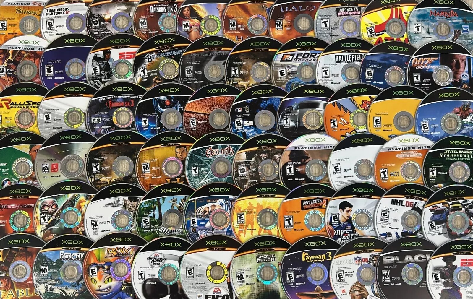 Mystery Mixed Lot of 15 Microsoft Xbox Games - Video Game - Used - CaveGamers