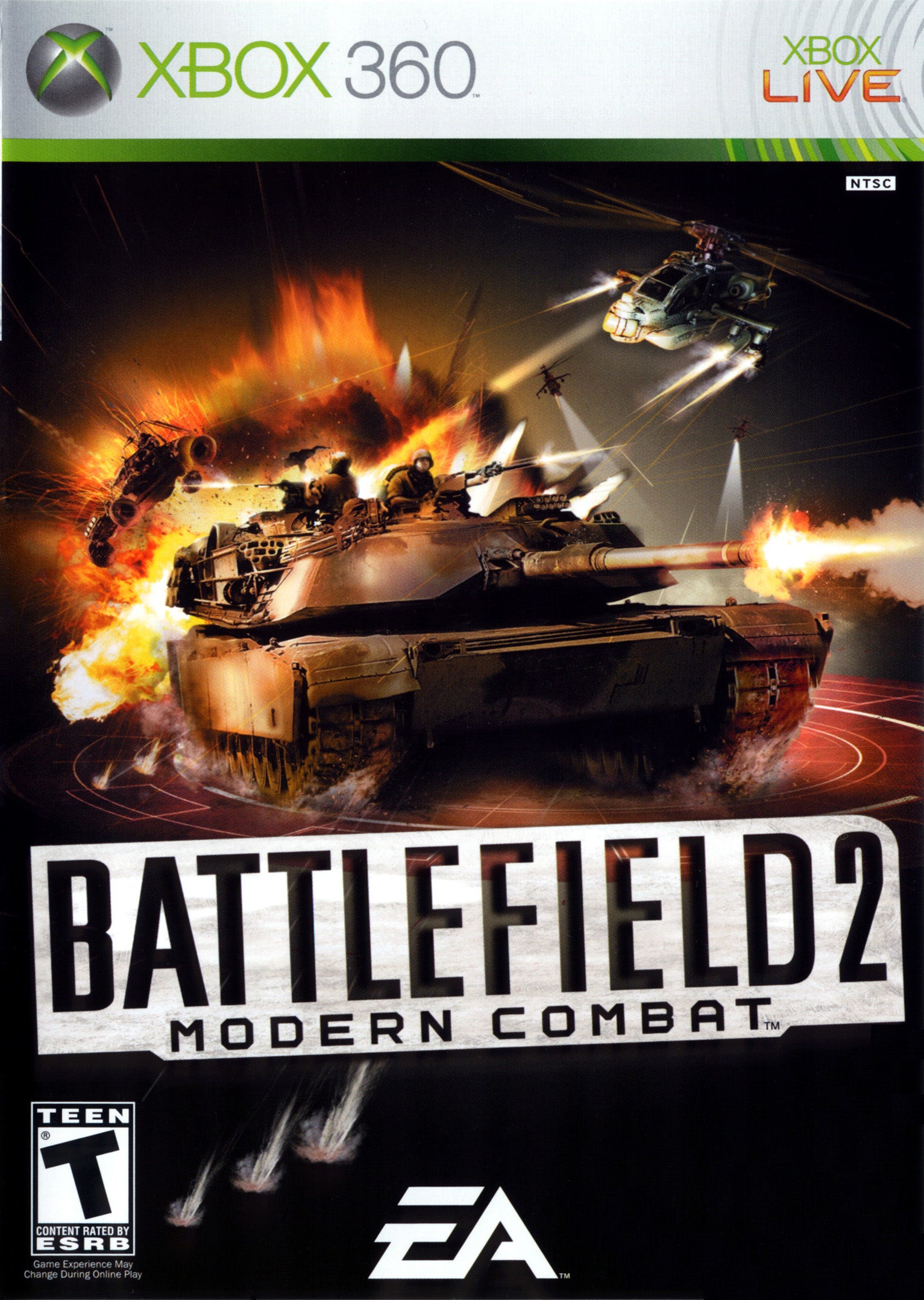 Battlefield 2 Modern Combat Xbox 360 - Video Game - Used - CaveGamers