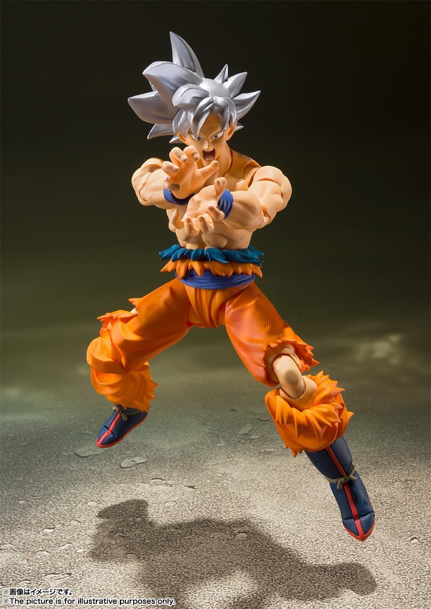 DB Super Son Goku Ultra Instinct S.H.Figuarts - Reissue Action Figures - Toys - New - CaveGamers