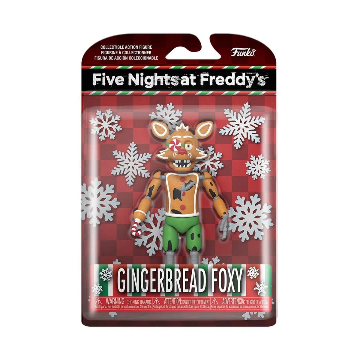 Five Nights at Freddy's Holiday Gingerbread Foxy Funko Action Figure Action Figures - Toys - New - CaveGamers
