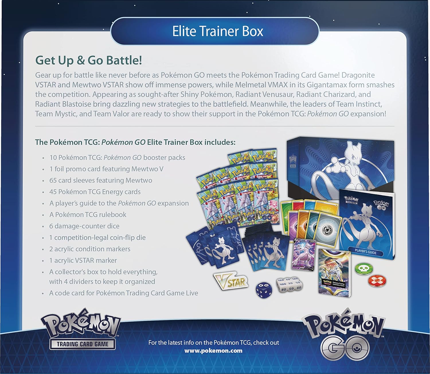 Pokemon TCG: Pokemon GO Elite Trainer Box - Trading Card - New - CaveGamers - Image 5
