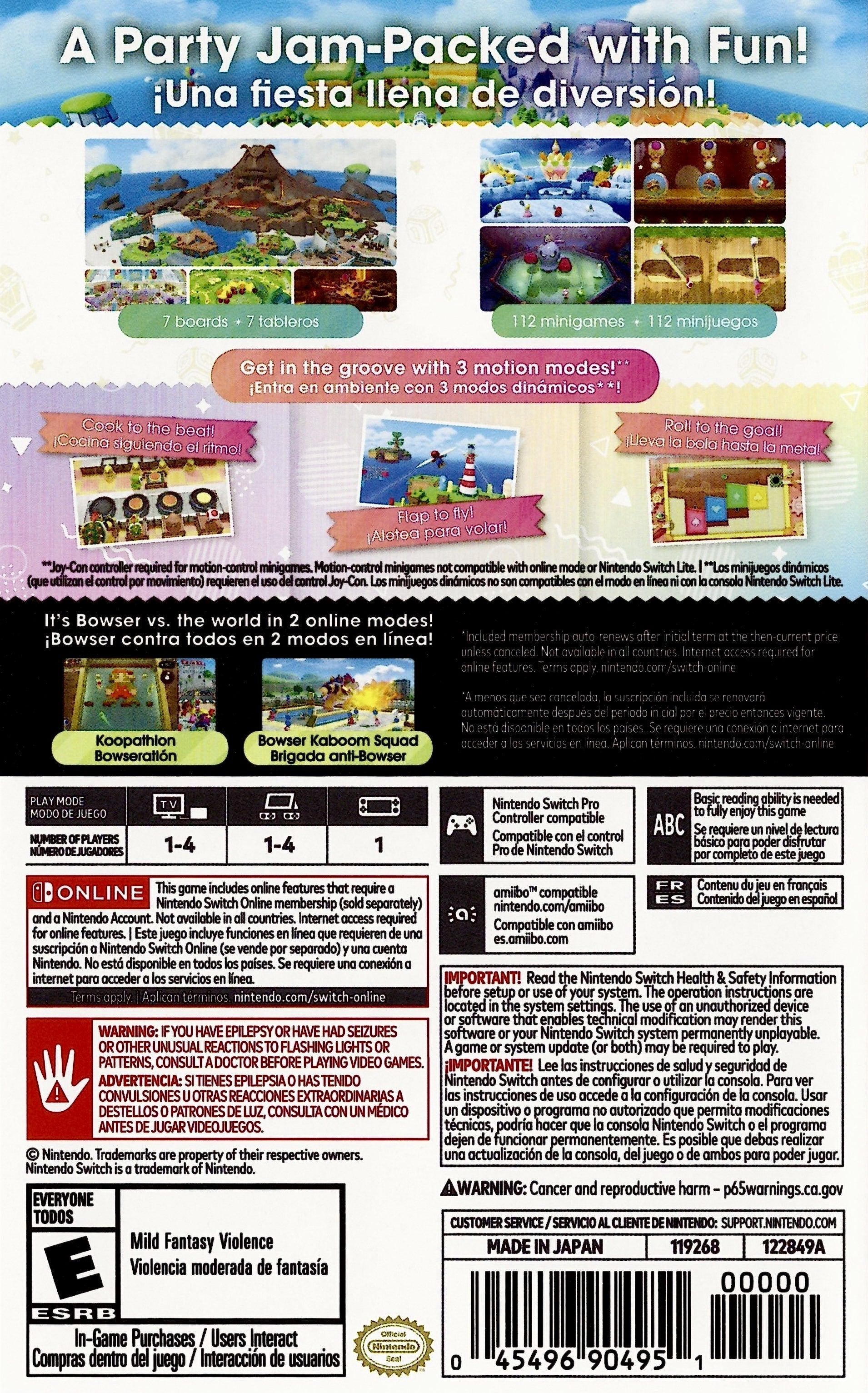 Super Mario Party Jamboree Switch - Video Game - Used - CaveGamers - Image 2