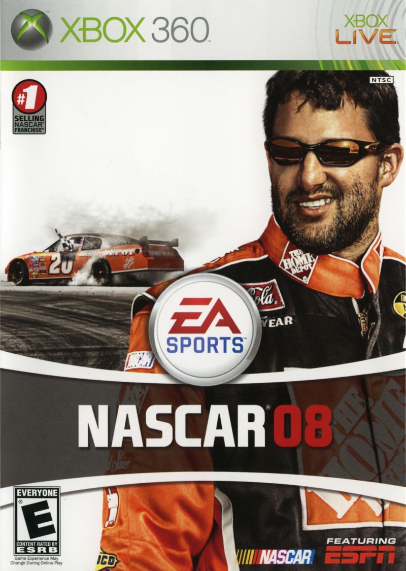 NASCAR 08 Xbox 360 - Video Game - Used - CaveGamers