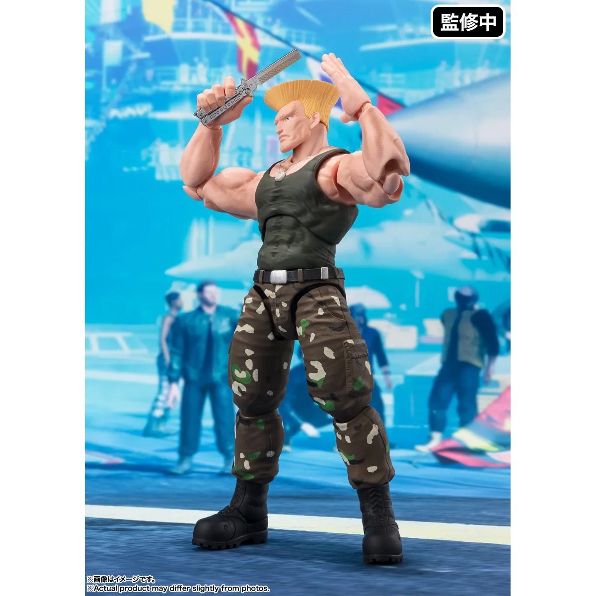 S.H.Figuarts Street Fighter Guile Outfit 2 Action Figure Action Figures - Toys - New - CaveGamers - Image 5