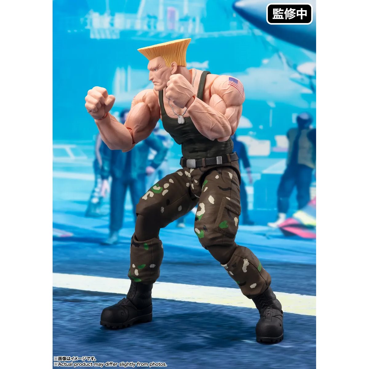 S.H.Figuarts Street Fighter Guile Outfit 2 Action Figure Action Figures - Toys - New - CaveGamers - Image 7