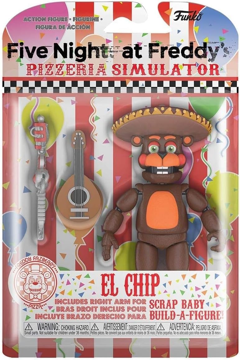 Five Nights at Freddy's: Pizza Simulator El Chip 5" Funko Action Figure Action Figures - Toys - New - CaveGamers