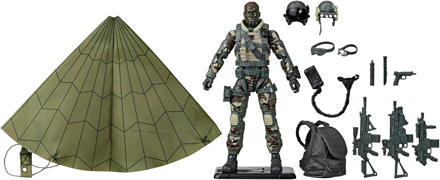 G.I. Joe Classified Series 60th Anniversary 6" Action Pilot HALO Jumper Action Figure