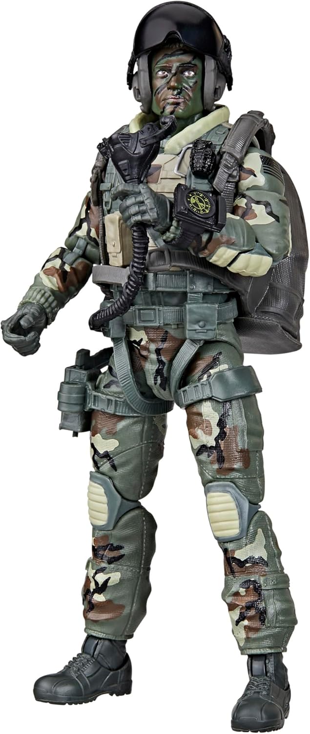 G.I. Joe Classified Series 60th Anniversary 6" Action Pilot HALO Jumper Action Figure