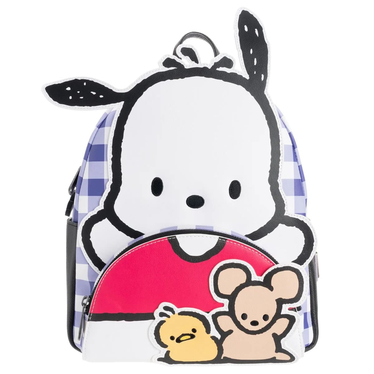 Sanrio Pochacco Cosplay Plaid Mini-Backpack - Entertainment Earth Exclusive - Toys - New - CaveGamers