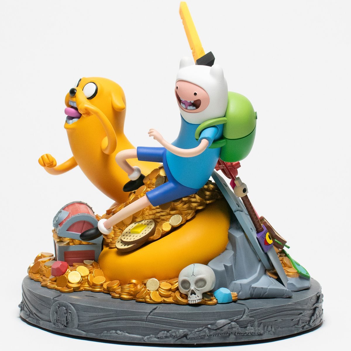 Adventure Time Jake and Finn Statue - Toys - New - CaveGamers