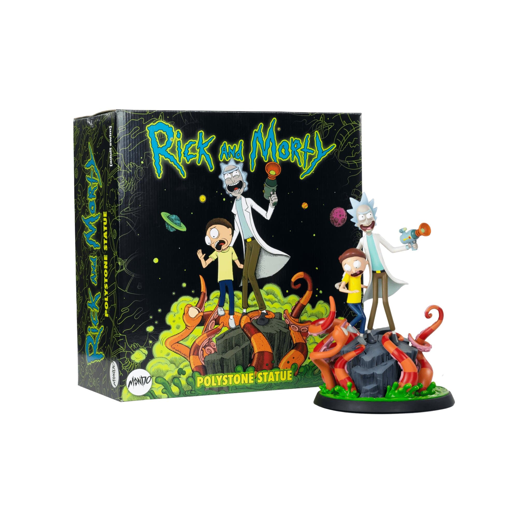 Rick and Morty 12" Polystone Statue Regular - Toys - New - CaveGamers - Image 2
