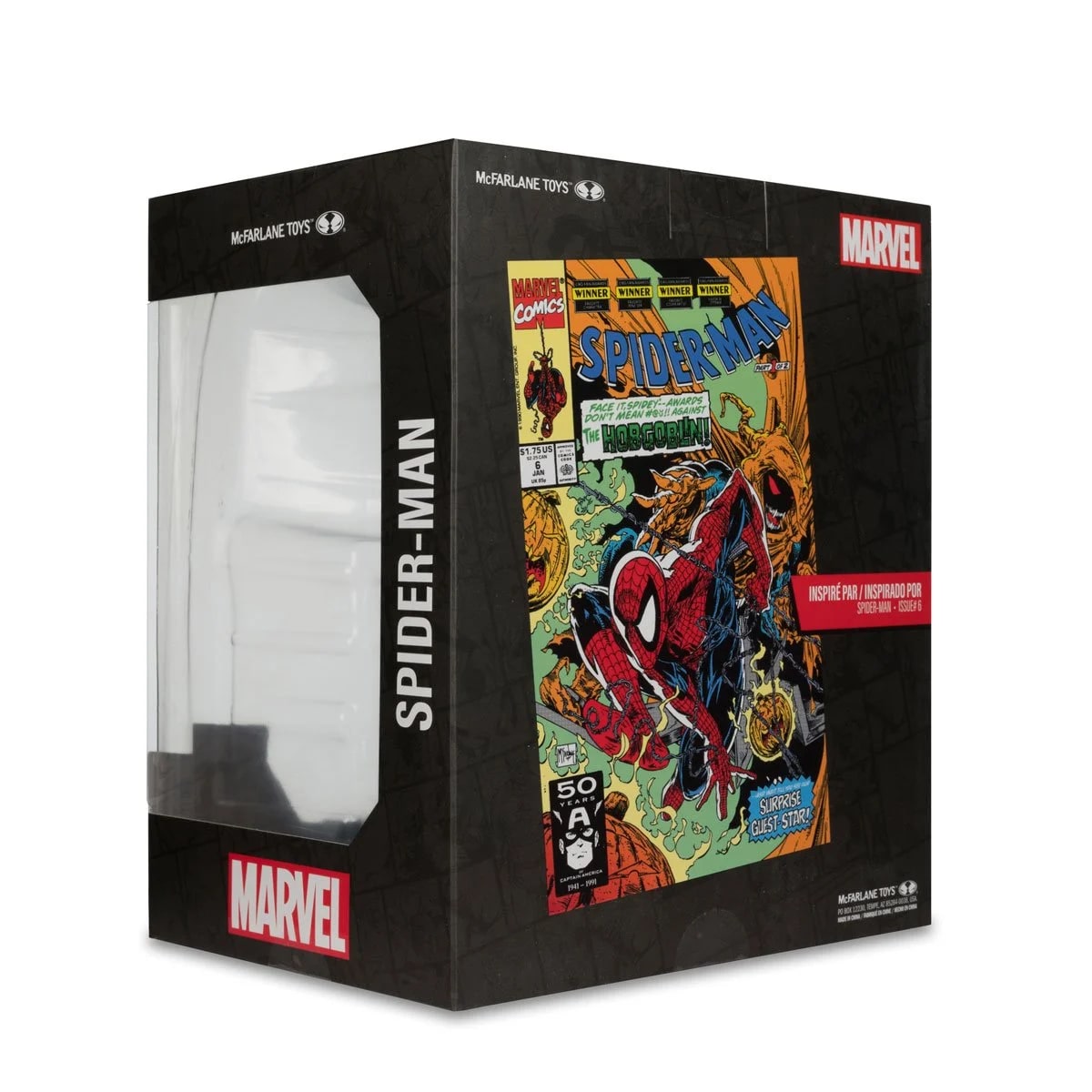 Marvel Wave 1 Spider-Man #6 1:10th Scale Posed Figure with Scene