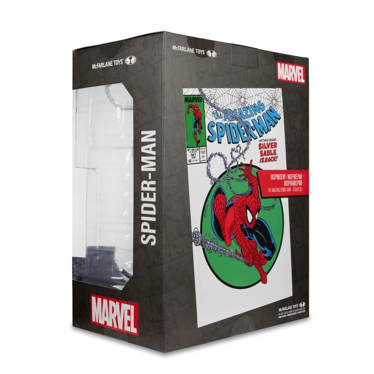 Marvel Spider-Man The Amazing Spider-Man #301 1:6th Scale Posed Figure