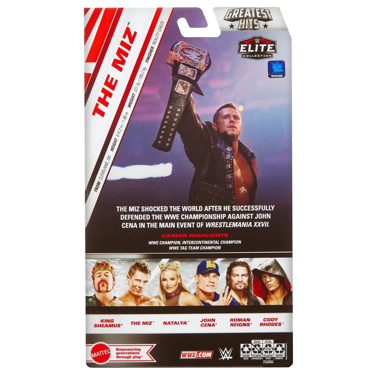 WWE Elite Greatest Hits 2025 The Miz Action Figure Action Figures - Toys - New - CaveGamers - Image 2