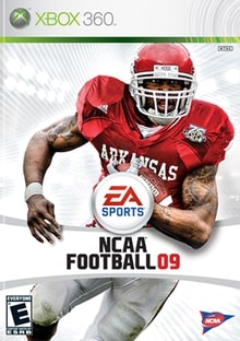 NCAA Football 09 Xbox 360 - Video Game - Used - CaveGamers