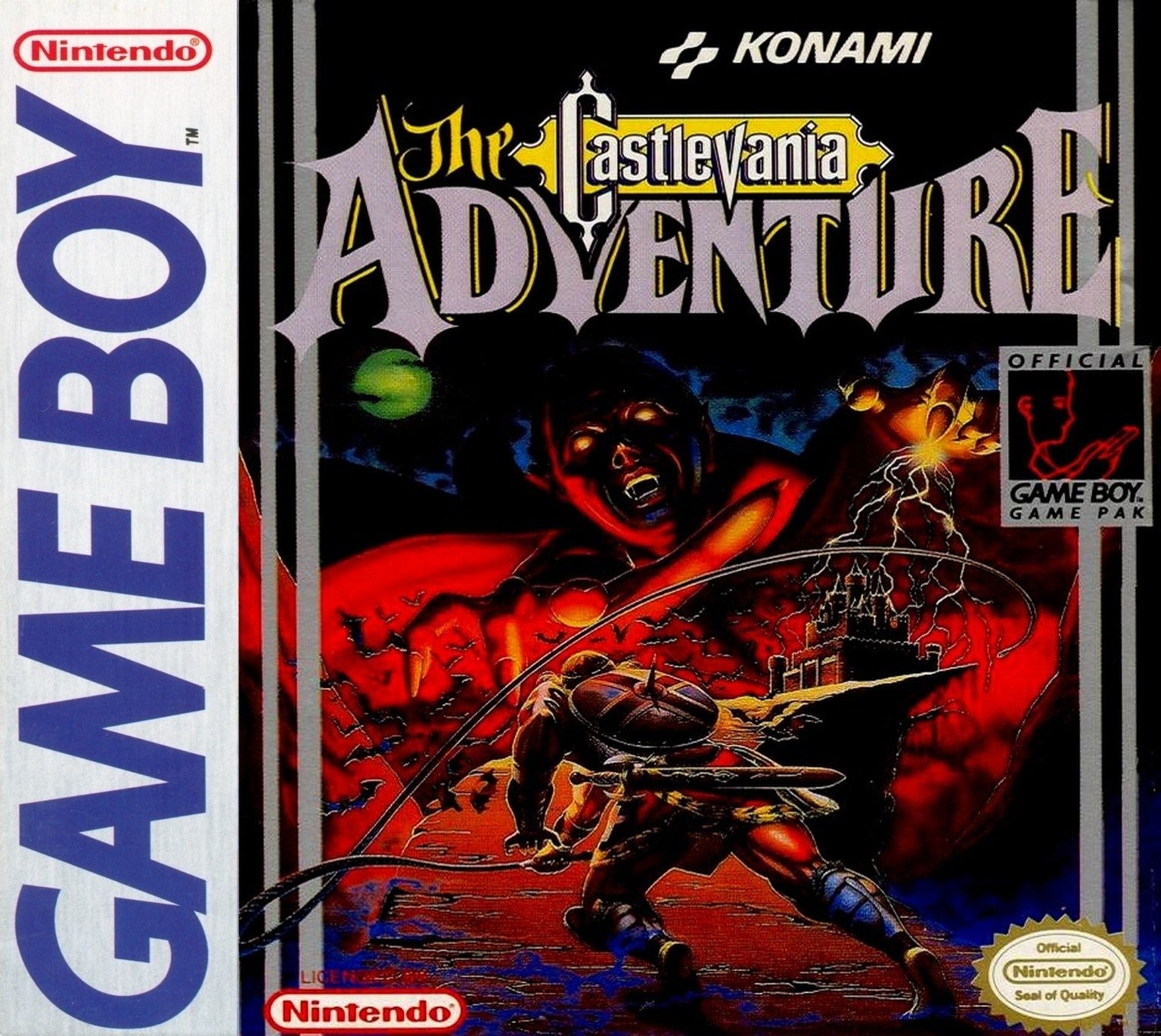 The Castlevania Adventure Game Boy - Video Game - Used - CaveGamers