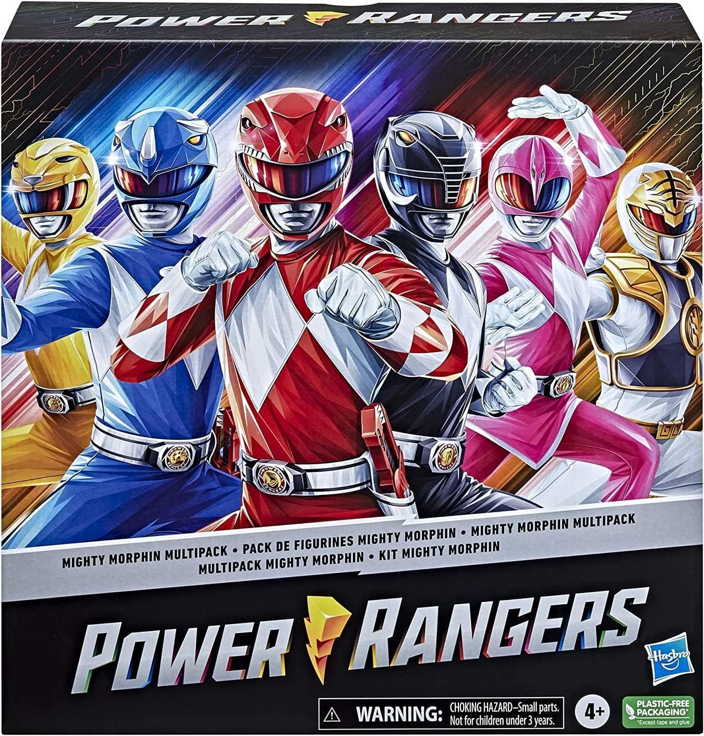 Mighty Morphin Multipack (6-pack) - Power Rangers Action Figures
