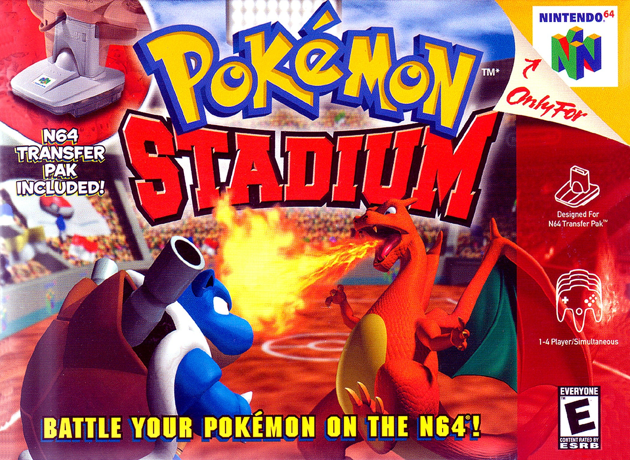 Pokemon Stadium N64 - Video Game - Used - CaveGamers