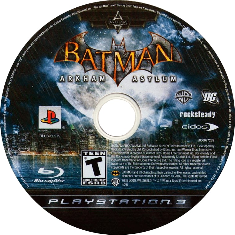 Batman: Arkham Asylum PS3 - Video Game - Used - CaveGamers - Image 3