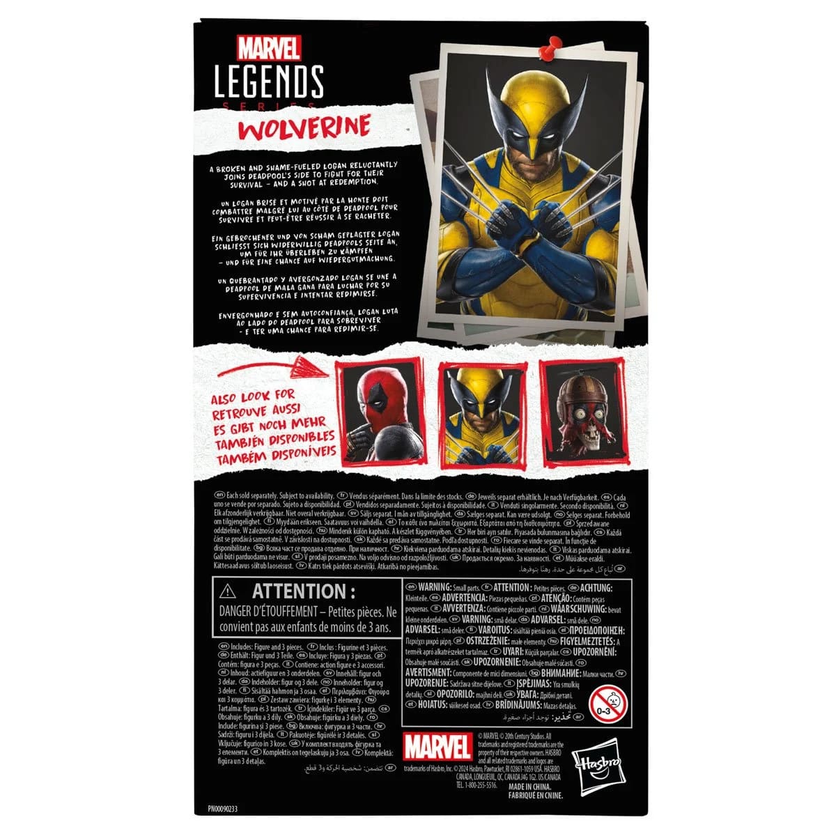 Marvel Legends Deadpool & Wolverine Wolverine Action Figure Action Figures - Toys - New - CaveGamers - Image 2