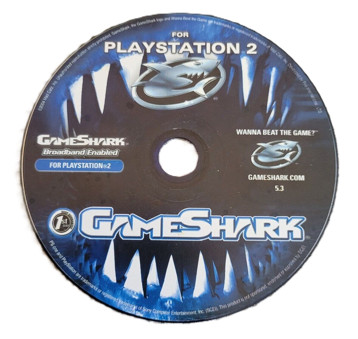 PlayStation 2 Gameshark Version 5.3