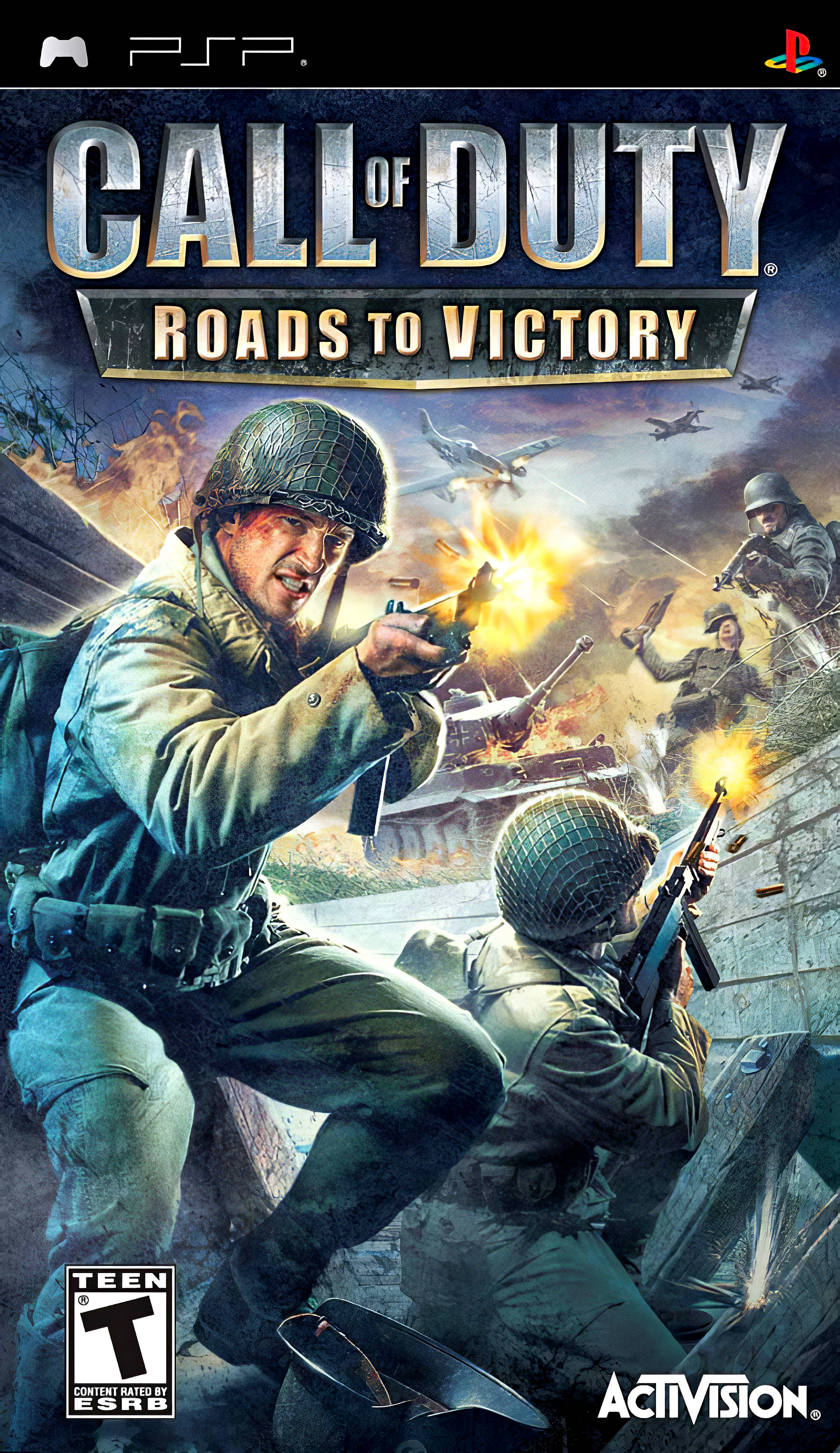 Call Of Duty: Roads To Victory PSP - Video Game - Used - CaveGamers
